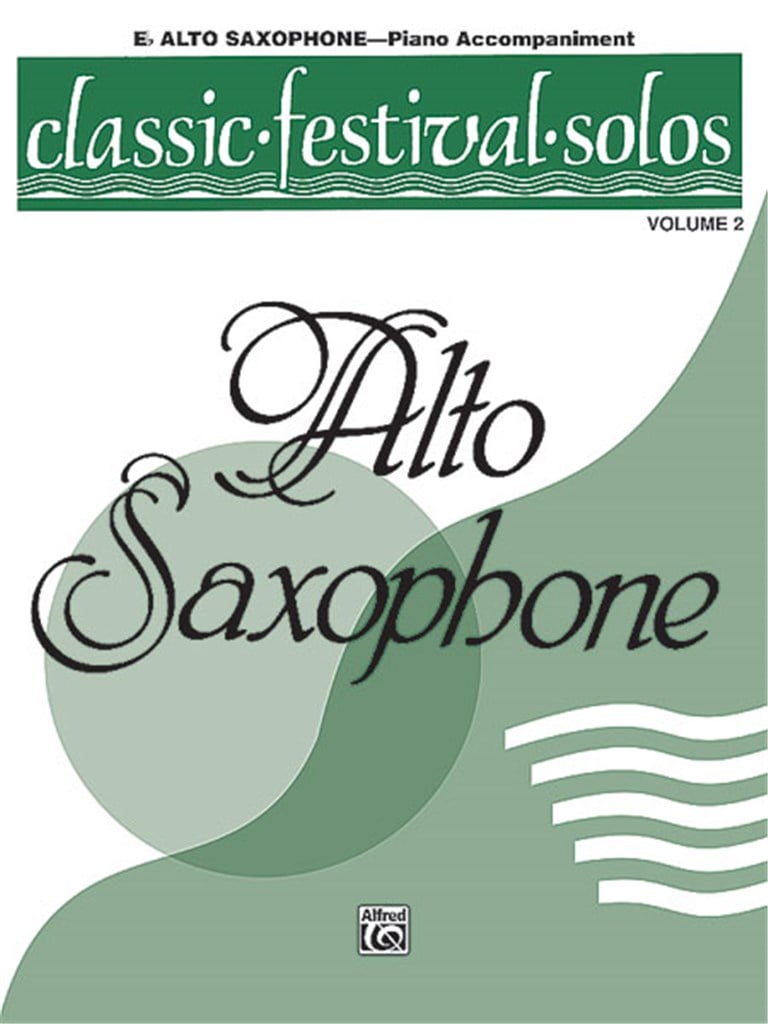Classic Festival Solos, Alt Sax Vol 2 P-A